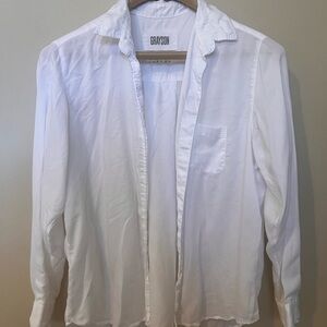 Grayson Women's White Button Down Shirt